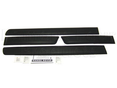 FF005538 - Body Rubbing Strip Kit - Black - Range Rover Third Generation up to 2009 MY