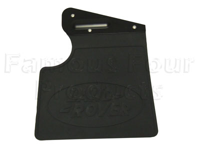 Mudflap Rubber & Bracket - Rear Left Hand - Land Rover 90/110 and Defender - Exterior Accessories