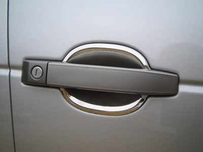 FF005560 - Door Handle Scuff Covers - Polished Stainless - Range Rover Third Generation up to 2009 MY