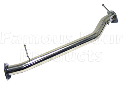 FF005574 - Stainless Steel Link Pipe - Replaces Front Silencer - Land Rover Discovery Series II