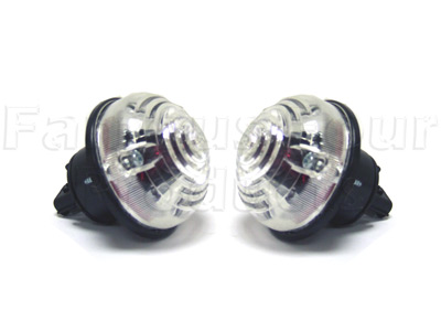 Rear Stop/Tail Lamp Kit - Clear Lenses - Land Rover 90/110 & Defender (L316) - Lighting