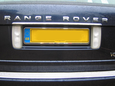 Chrome Effect Tailgate Trim - Range Rover Third Generation up to 2009 MY (L322) - Body