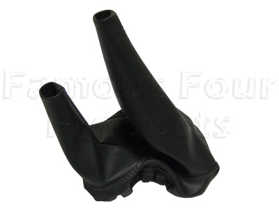 Leather Effect Gaiter - for Gear Lever - Land Rover 90/110 & Defender (L316) - Interior Accessories