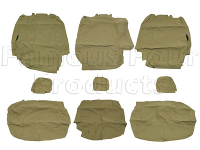 2nd Row Waterproof Seat Covers - Land Rover Discovery 3 (L319) - Accessories