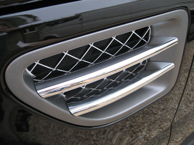 Side Vent Blade Covers - Chrome Effect - Range Rover Sport to 2009 MY (L320) - Accessories