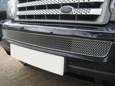 Front Lower Chrome Effect Mesh Grille - Range Rover Sport to 2009 MY (L320) - Accessories