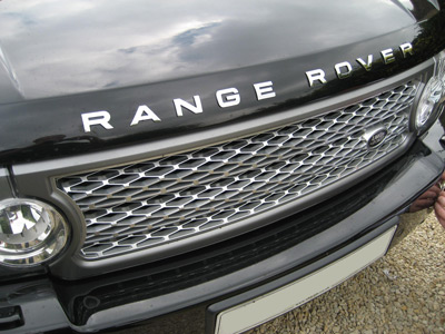 Chrome Bonnet Lettering - Range Rover Second Generation 1995-2002 Models (P38A) - Body