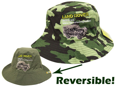 FF005710 - Reversible Hat - Camo or Green - Land Rover Discovery 3