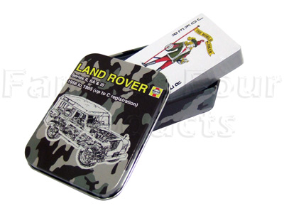 FF005714 - Pack of Playing Cards in Presentation Tin - Range Rover Third Generation up to 2009 MY