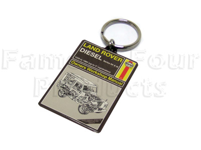 FF005718 - Key Ring - Metal - Range Rover Third Generation up to 2009 MY