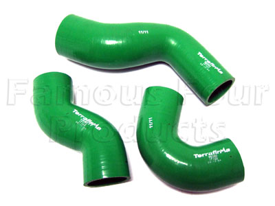 FF005744 - Silicone Intercooler Hoses - Set of 3 - Land Rover Discovery Series II