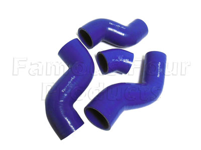 Silicone Intercooler Hoses - Set of 3 - Land Rover Discovery Series II (L318) - Performance Accessories