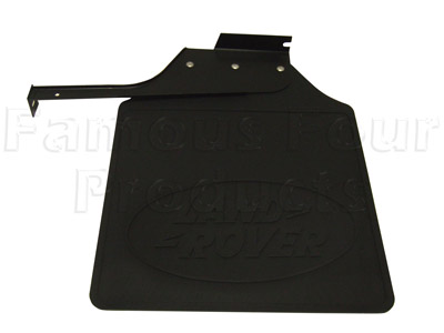 Mudflap Rubber & Bracket - Rear Right Hand - Land Rover 90/110 and Defender - Exterior Accessories