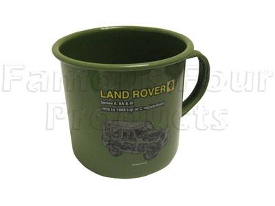 FF005758 - Enamel Mug - - Land Rover Discovery 3