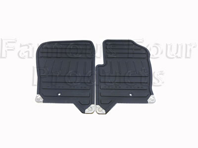 Rubber Footwell Mat Set - Range Rover Sport to 2009 MY (L320) - Accessories