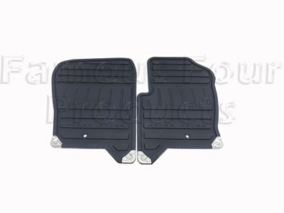 Rubber Footwell Mat Set - Range Rover Sport 2010-2013 Models (L320) - Interior