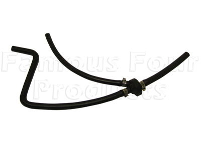 Hose - Bleed Pipe Assembly to Expansion Tank - Land Rover 90/110 and Defender - Cooling & Heating