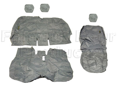 Tailored Waterproof Centre Row Seat Covers - Land Rover 90/110 & Defender (L316) - Interior