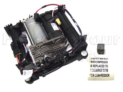 FF005918 - Compressor Assembly Air Suspension  - Later Upgraded AMK Version - Range Rover 2010-12 Models