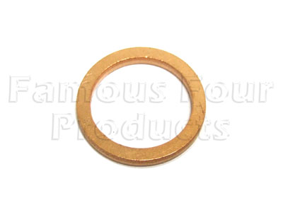 Drain Plug Washer - Land Rover 90/110 & Defender (L316) - 2.25 Petrol Engine