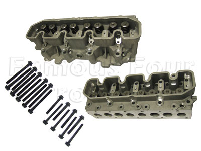 Cylinder Head Complete - Land Rover Discovery 1995-98 Models - 300 Tdi Diesel Engine