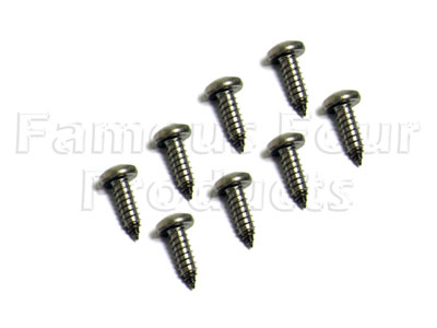 Stainless Steel Screw Kit - for Front Grille - Land Rover 90/110 & Defender (L316) - Body Fittings