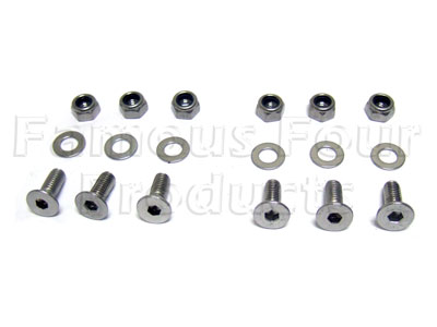 FF006125 - Screw Kit - Hinge to Bonnet - Land Rover 90/110 & Defender