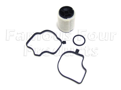 Breather filter ELEMENT ONLY - Range Rover L322 (Third Generation) up to 2009 MY - Td6 Diesel Engine