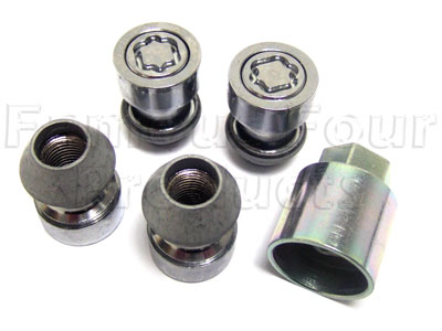 Locking Wheel Nuts - Land Rover Freelander 2 (L359) - Accessories