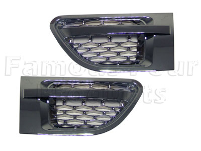 Side Vents  - Chrome Effect - Range Rover Sport to 2009 MY - Accessories