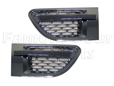 Side Vents  - Chrome Effect - Range Rover Sport to 2009 MY (L320) - Accessories