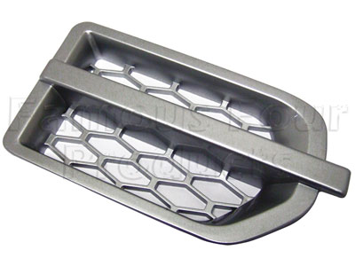 Side Vent  - Silver Finish - Land Rover Discovery 3 (L319) - Body