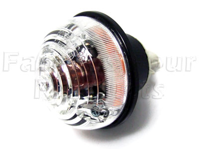 Front Indicator Lamp - Clear Lens - Land Rover 90/110 & Defender (L316) - Lighting