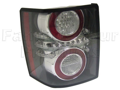 Right Tail Light Assembly For Land Rover Range Rover L322 2010-2012 – LED Black Housing