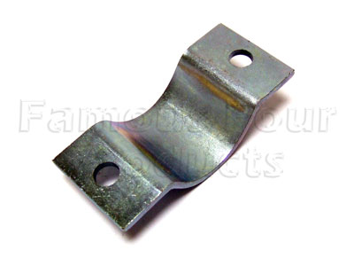 FF006458 - Exhaust Hanger Bracket - Lower (Saddle) Section - Land Rover Series IIA/III