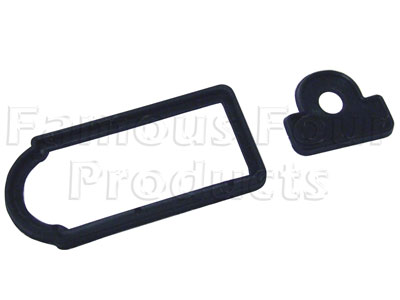 Gasket Kit - Outer Front Door Handle - Land Rover 90/110 and Defender - Body Fittings