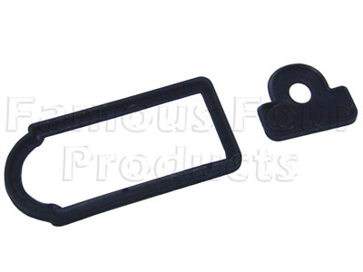 FF006525 - Gasket Kit - Outer Front Door Handle - Land Rover 90/110 & Defender