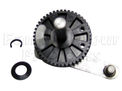 FF006628 - Wiper Motor Drive Gear Wheel and Link Arm - Land Rover 90/110 & Defender