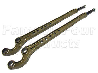 Castor Corrected Front Radius Link Arms - Axle to Chassis - Land Rover Discovery 1994-98 - Suspension & Steering