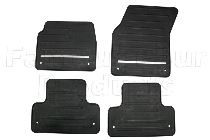 Rubber Footwell Mat Set - Range Rover Evoque 2011-2018 Models (L538) - Interior