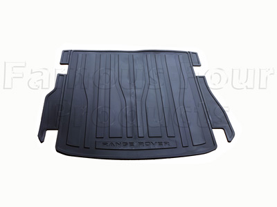 Rear Load Space Rubber Mat - Range Rover Evoque 2011-2018 Models (L538) - Interior