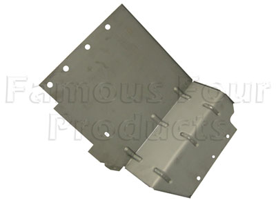 Front Under-Wing Mud Guard Panel - Land Rover Series IIA/III - Body