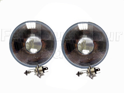 FF006773 - Headlamps (Pair) - Halogen - Classic Range Rover 1970-85 Models