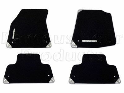 Carpet Footwell Mat Set - Range Rover Evoque 2011-2018 Models (L538) - Accessories