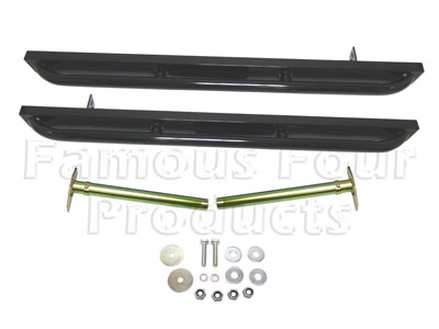 Reinforced Rock Sliders with Tree Bars - Land Rover 90/110 & Defender (L316) - Accessories