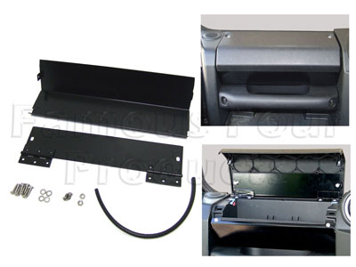 Glove Box Kit for Dashboard - Land Rover 90/110 & Defender (L316) - Interior Accessories