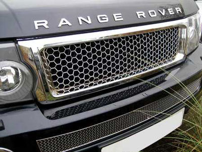 Front Grille Chrome Effect - Range Rover Sport to 2009 MY (L320) - Accessories