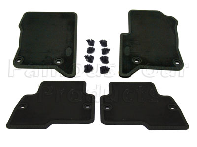 FF006980 - Carpet Footwell Mat Set - Land Rover Discovery 3