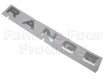 FF007036 - RANGE Lettering - Front - Range Rover Sport to 2009 MY