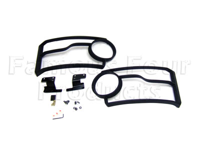 Front Lamp Guards - Land Rover Discovery 4 - Accessories
